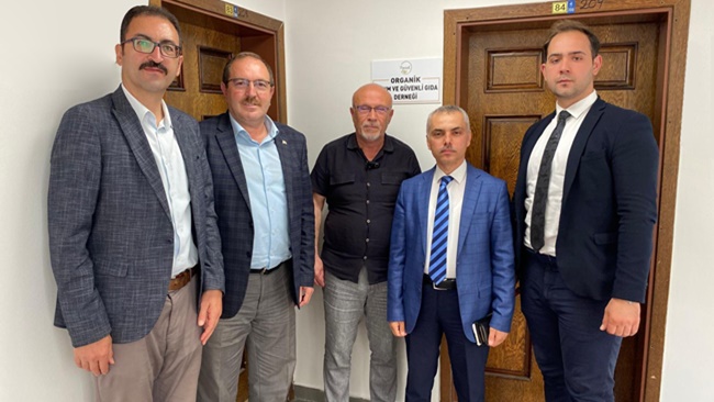 STK MÜDÜRÜ BİLGİLİ, ORGADER’İ ZİYARET ETTİ